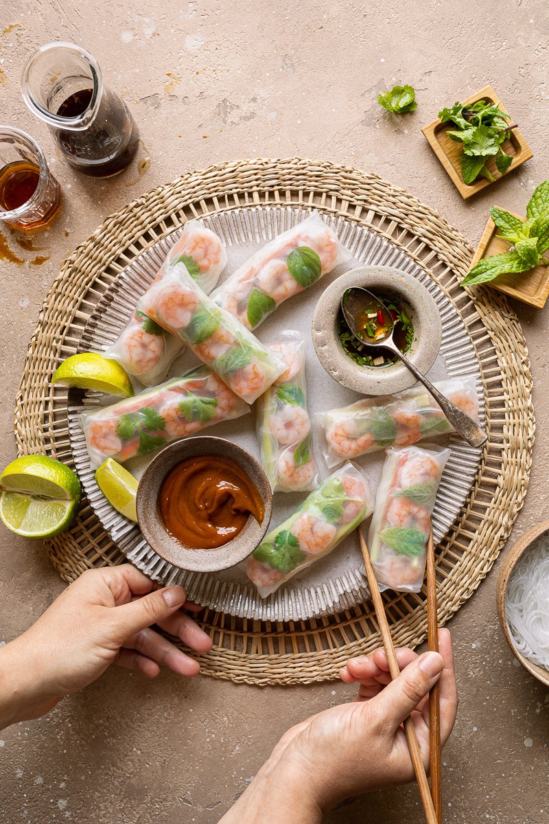 involtini vietnamiti - Chiara Gavioli Food Photography & Styling